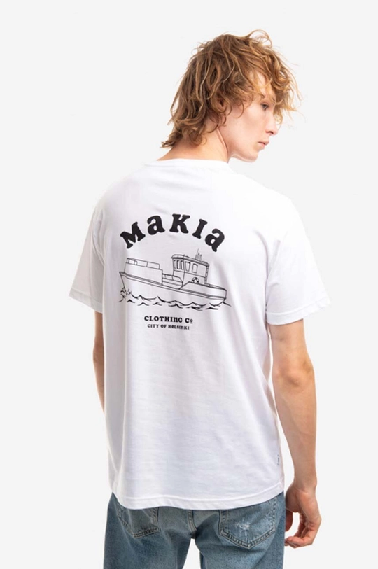 Makia t-shirt bawełniany 100 % Bawełna organiczna