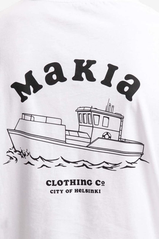 white Makia cotton T-shirt