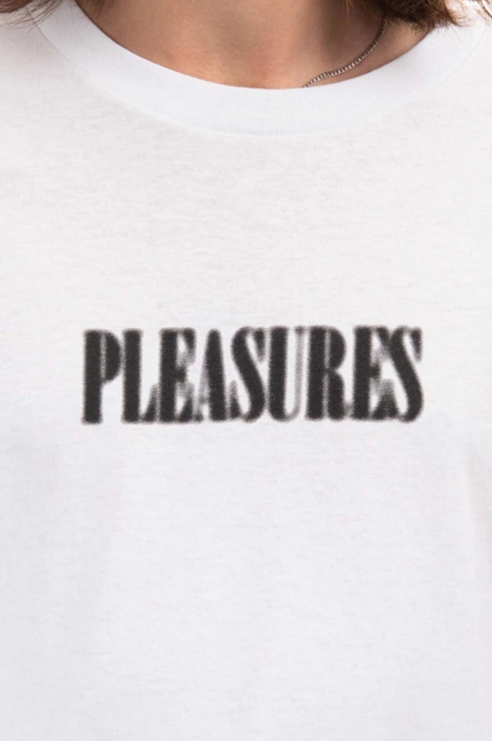 white PLEASURES cotton T-shirt