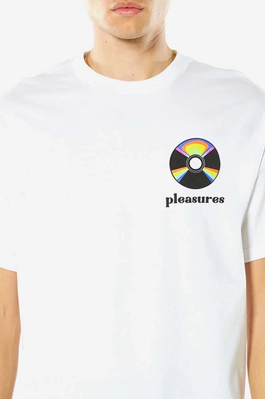 PLEASURES t-shirt bawełniany Spin 100 % Bawełna