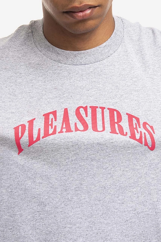 gri PLEASURES tricou din bumbac Surprise