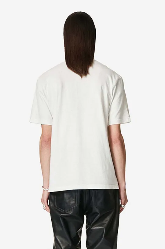 Βαμβακερό μπλουζάκι Han Kjøbenhavn Artwork Tee Short Sleeve λευκό