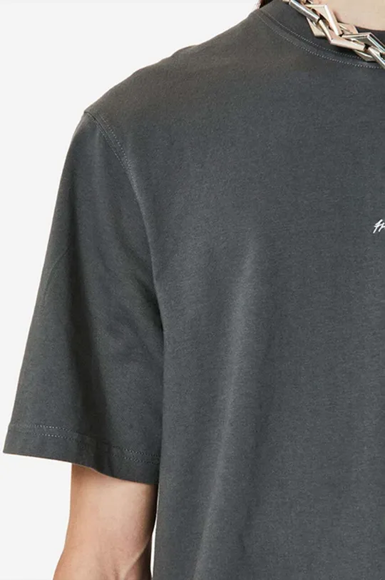 szary Han Kjøbenhavn t-shirt bawełniany Casual Tee Short Sleeve