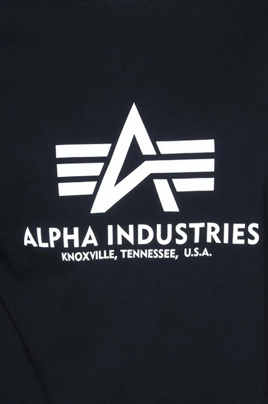 Хлопковая футболка Alpha Industries Basic