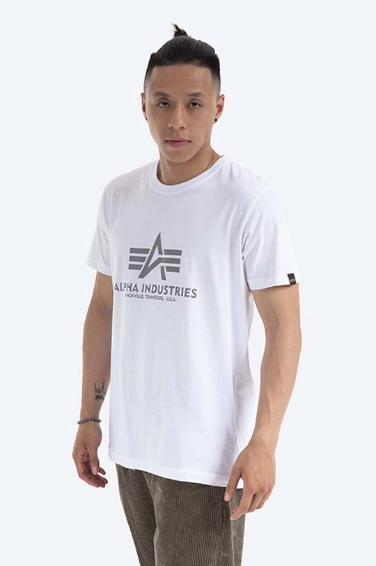 Alpha Industries t-shirt in cotone Reflective Print Uomo