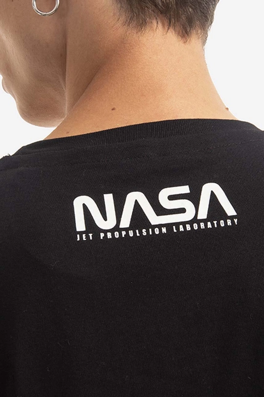 Βαμβακερό μπλουζάκι Alpha Industries x NASA