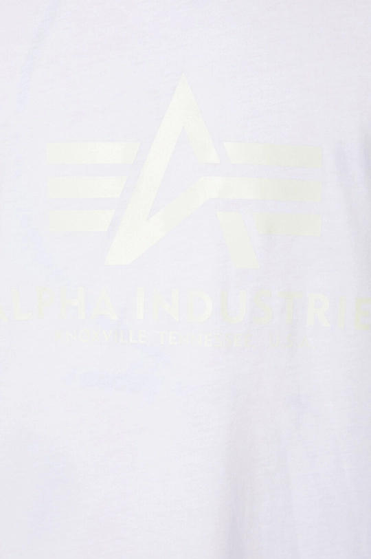 Alpha Industries t-shirt in cotone Basic T Kryptonite 116521.09