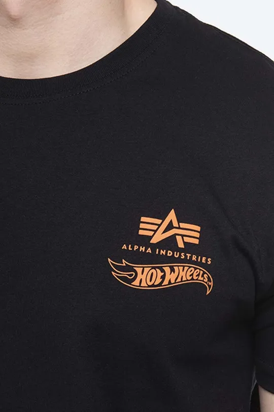 Бавовняна футболка Alpha Industries Flame T Чоловічий