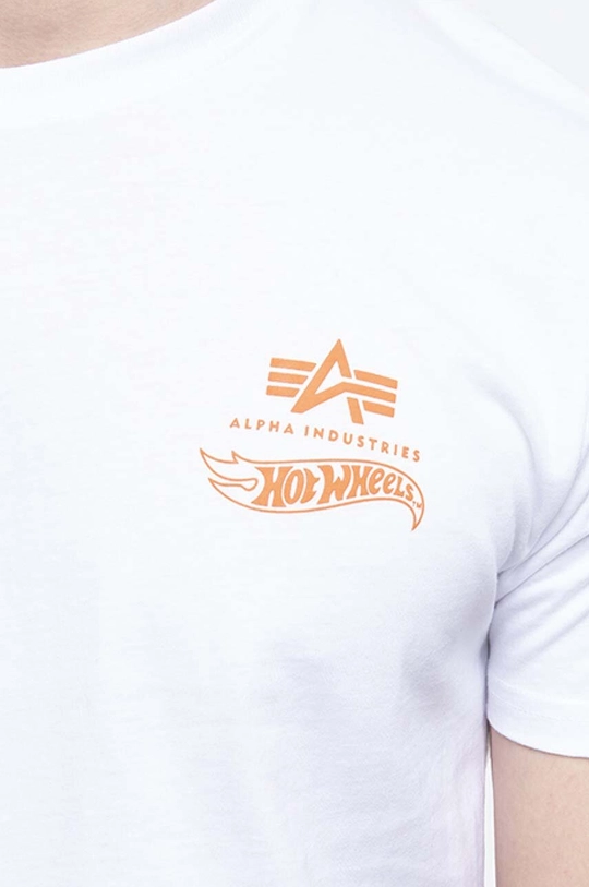 Alpha Industries t-shirt bawełniany Hot Wheels Flame Męski