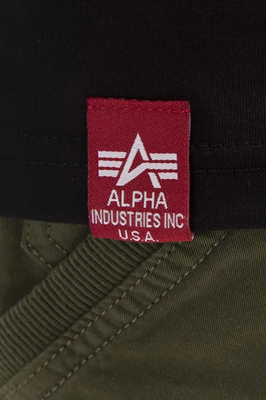Хлопковая футболка Alpha Industries
