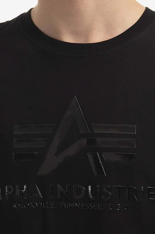 Alpha Industries t-shirt bawełniany  Vinyl Logo T Męski