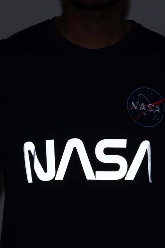 Alpha Industries t-shirt in cotone NASA Reflective T