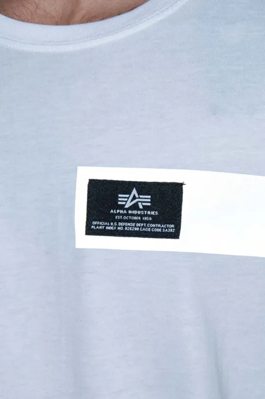 Хлопковая футболка Alpha Industries Reflective Stripes T