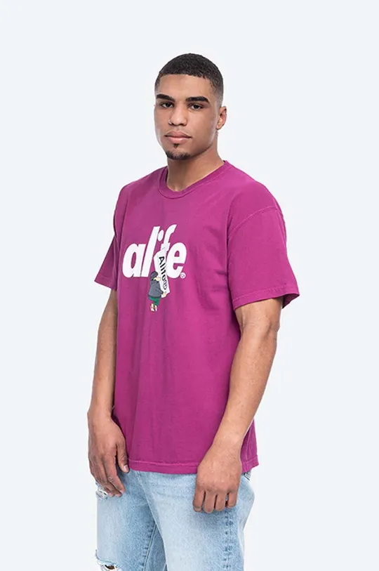 Alife t-shirt bawełniany Boostin Męski