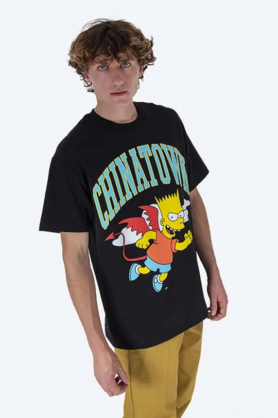 Bavlněné tričko Market Chinatown Market x The Simpsons Devil Arc T-shirt