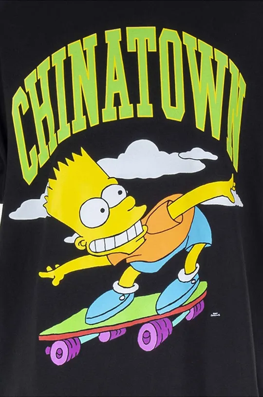 crna Pamučna majica Market Chinatown Market x The Simpsons Cowabunga Arc T-shirt