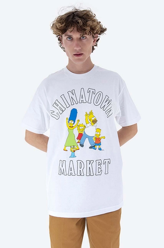 Бавовняна футболка Market Chinatown Market x The Simpsons Family OG Tee Чоловічий