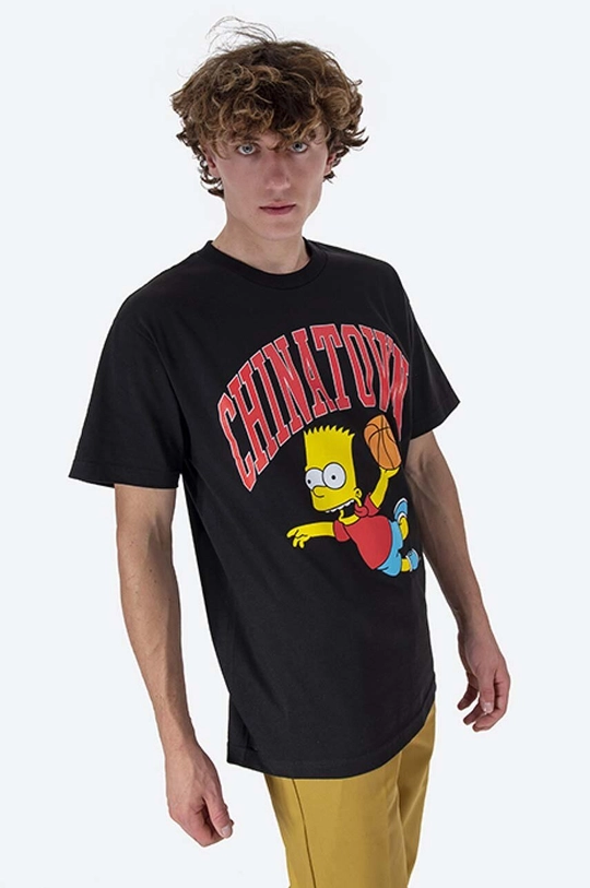 Βαμβακερό μπλουζάκι Market Chinatown Market x The Simpsons Air Bart Arc T-shirt