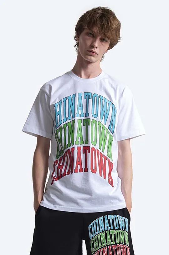 black Market cotton T-shirt Chinatown Market Triple Arc Men’s