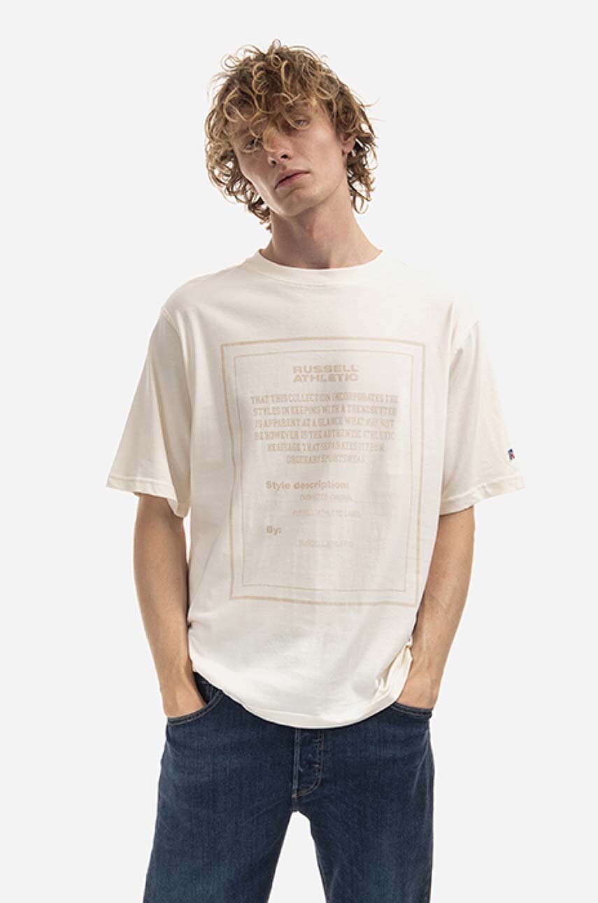 Russell Athletic cotton T-shirt Crewneck Short Sleeve Tee