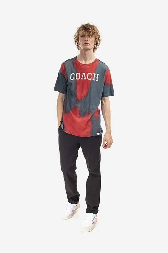 Diadora cotton T-shirt x Paura T&D Basket Tee red