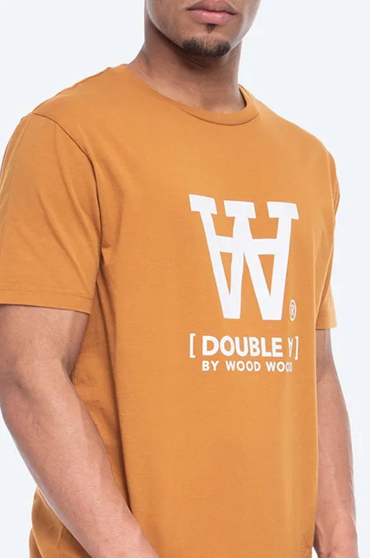 Хлопковая футболка Wood Wood Ace T-shirt Мужской
