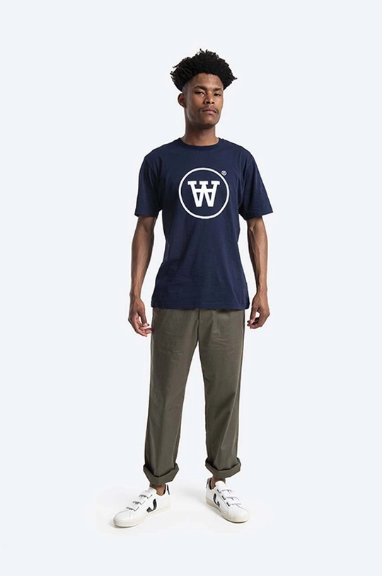 Wood Wood cotton t-shirt navy