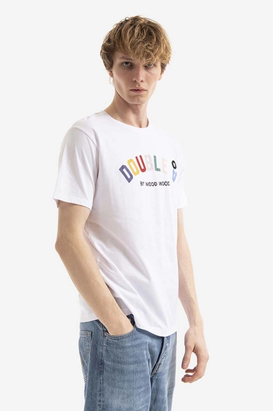 white Wood Wood cotton T-shirt Ace Arch T-shirt Men’s