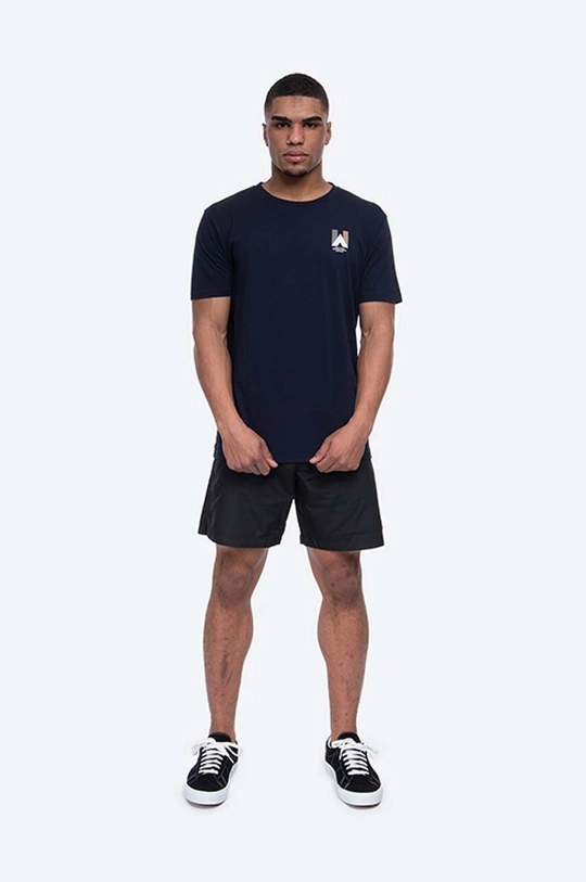 Wood Wood cotton T-shirt Tipi navy