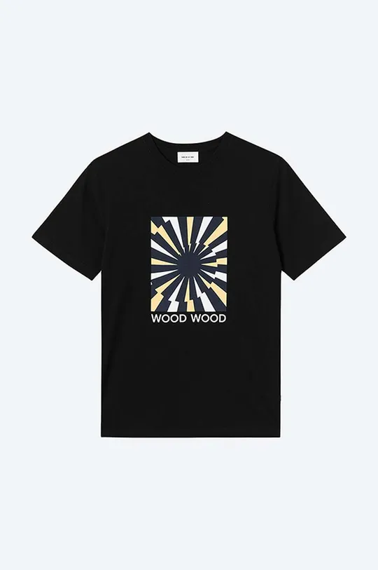 Wood Wood tricou din bumbac Sami Lightening T-shirt  100% Bumbac organic