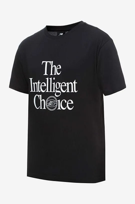 New Balance t-shirt bawełniany 100 % Bawełna organiczna