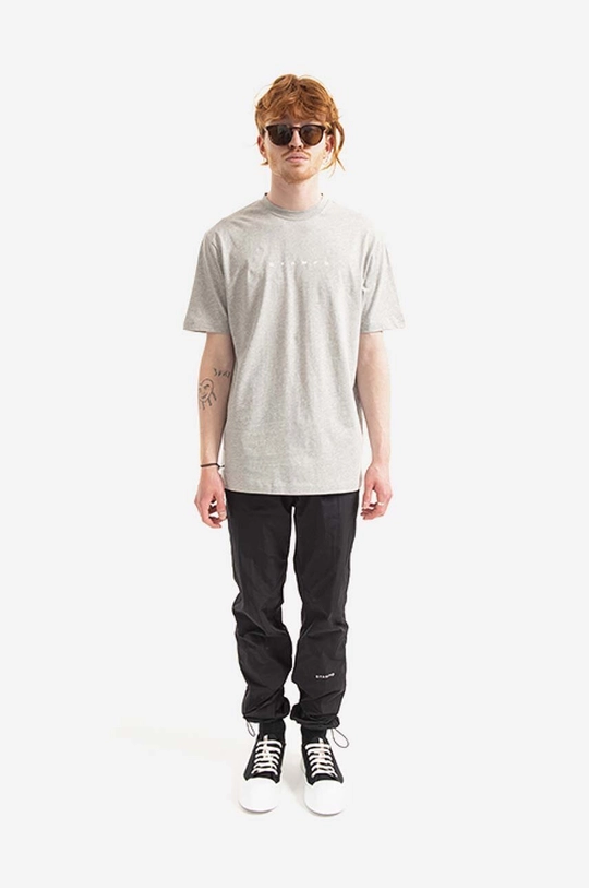 gray STAMPD cotton t-shirt