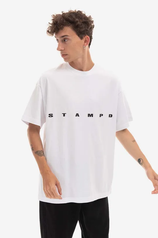 Хлопковая футболка STAMPD