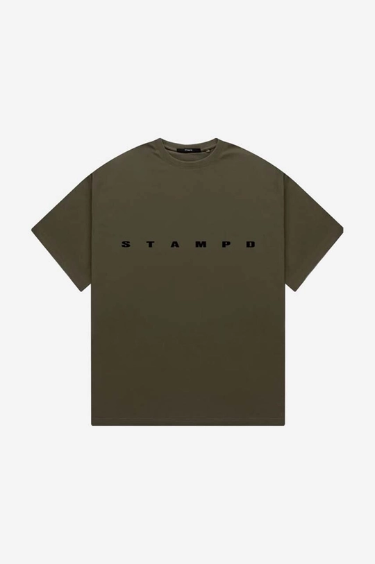 STAMPD tricou din bumbac verde