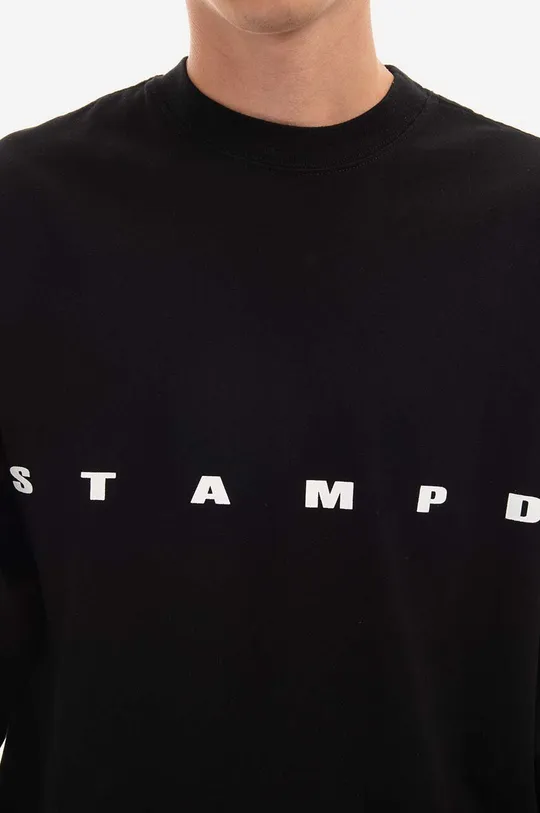 Βαμβακερή μπλούζα με μακριά μανίκια STAMPD Ανδρικά
