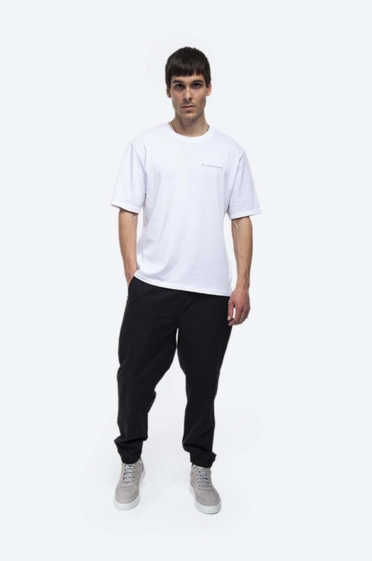 Bavlněné tričko Filling Pieces Essential Core Logo Tee bílá