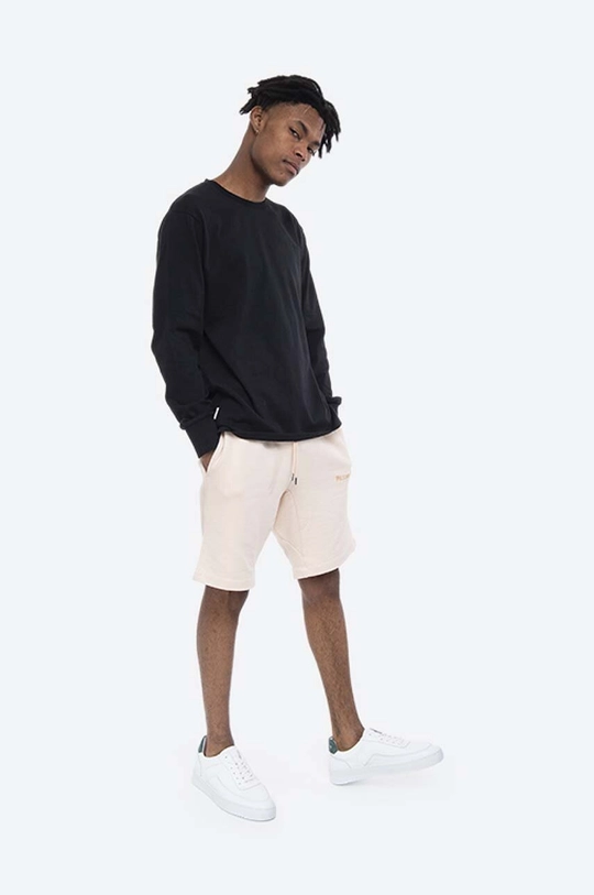 Filling Pieces longsleeve din bumbac Essential Core Logo Longsleve negru