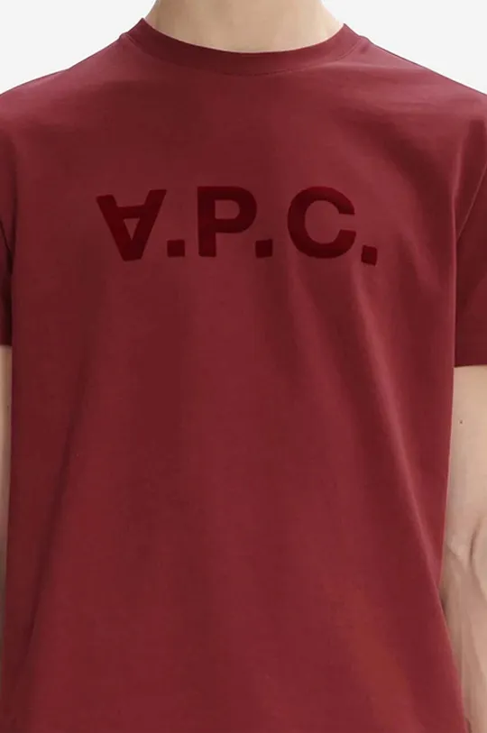 Хлопковая футболка A.P.C. Vpc Kolor Мужской