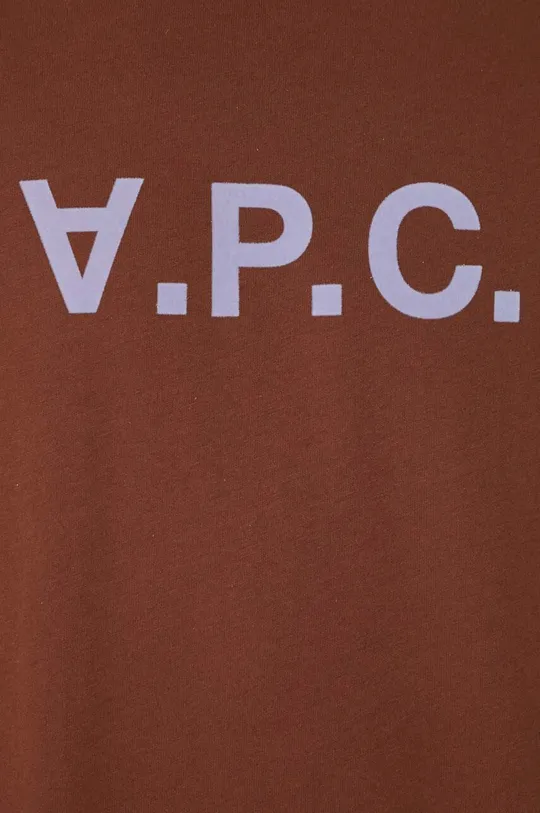 A.P.C. t-shirt bawełniany Vpc Kolor