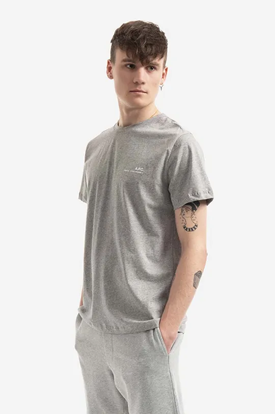 gray A.P.C. cotton T-shirt Item F Men’s
