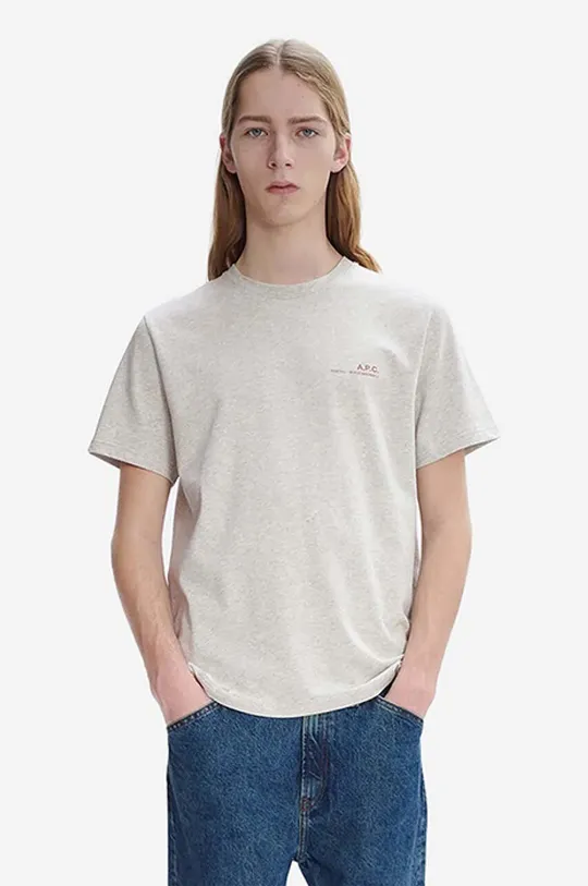 gray A.P.C. cotton T-shirt Item Men’s