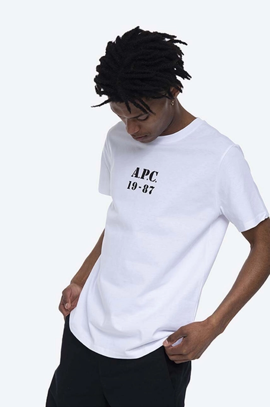 A.P.C. tricou din bumbac Georges