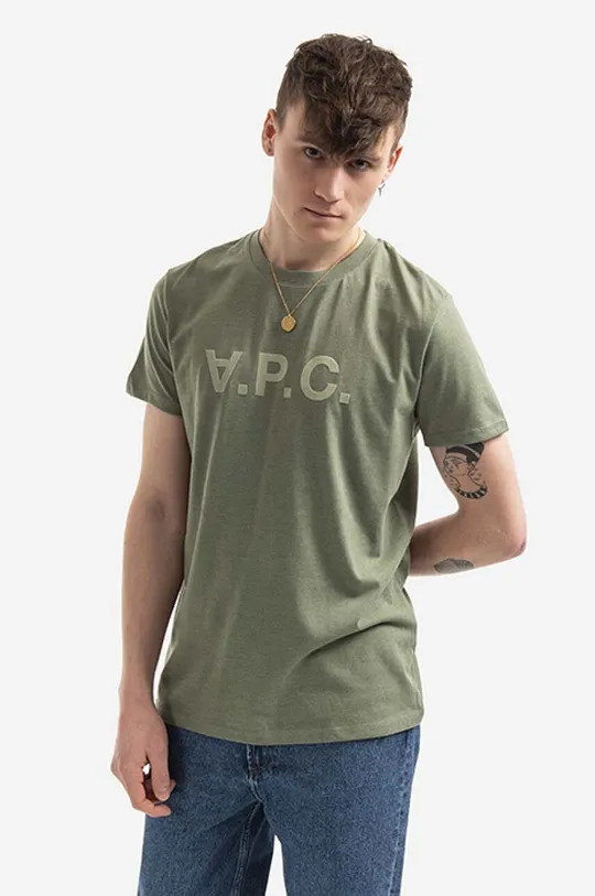 verde A.P.C. tricou De bărbați
