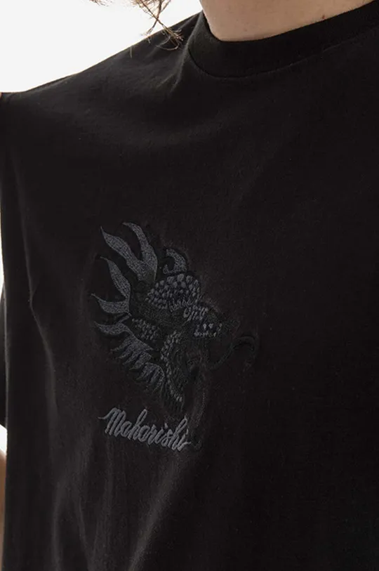 Maharishi t-shirt bawełniany Tibetan Dragon T-shirt Washed Męski