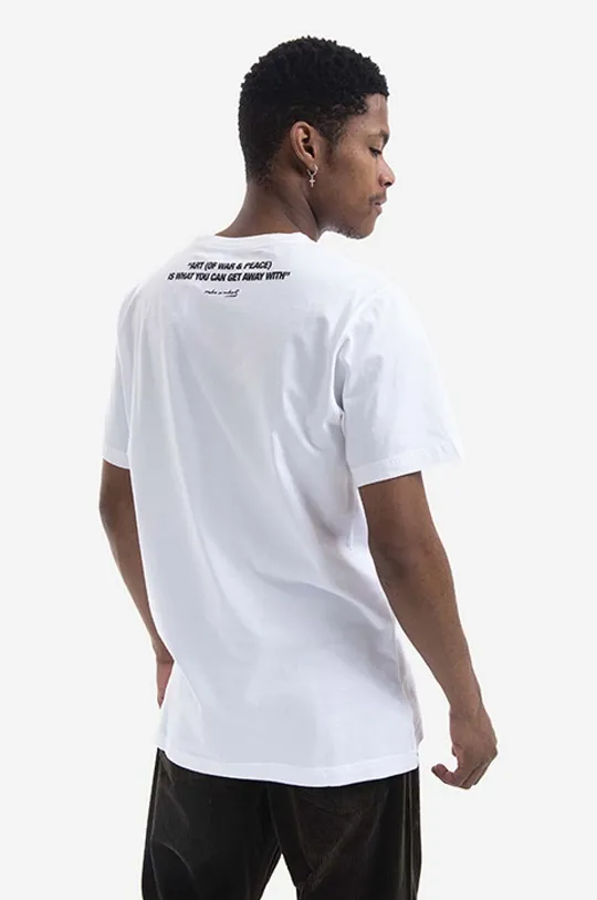 Maharishi t-shirt in cotone Warhol Peace T-Shirt 100% Cotone biologico