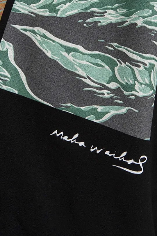 black Maharishi cotton T-shirt Maha Warhol Dpm Series 3 T-shirt