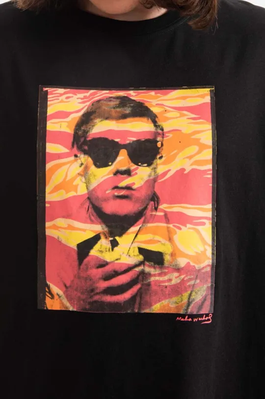 crna Pamučna majica Maharishi Warhol Polaroid Portrait T-Shirt OCJ