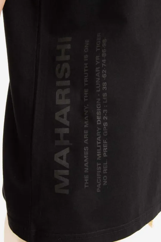 black Maharishi cotton T-shirt Miltype T-shirt OCJ