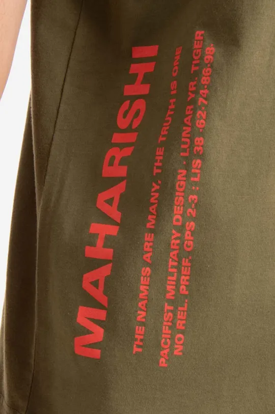 зелёный Хлопковая футболка Maharishi