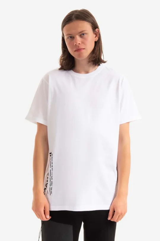 biela Bavlnené tričko Maharishi Pánsky